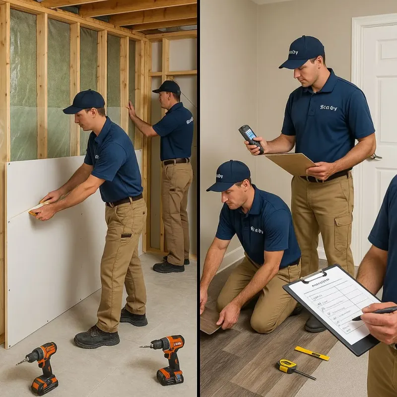 Repairs and Reconstruction process in Three Oaks, FL
